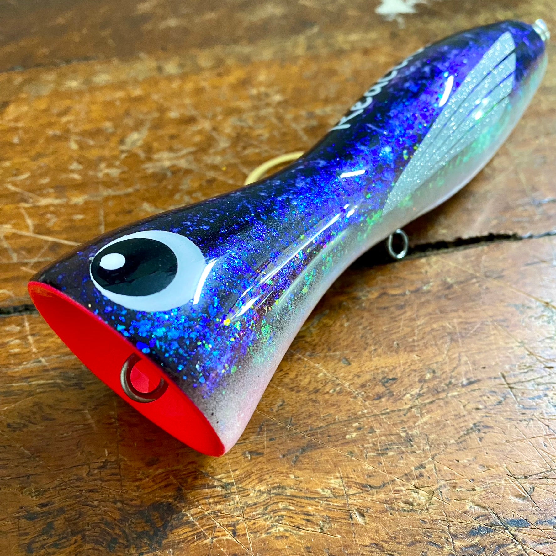 Reaction Lures - Popper 125g Blue Flake