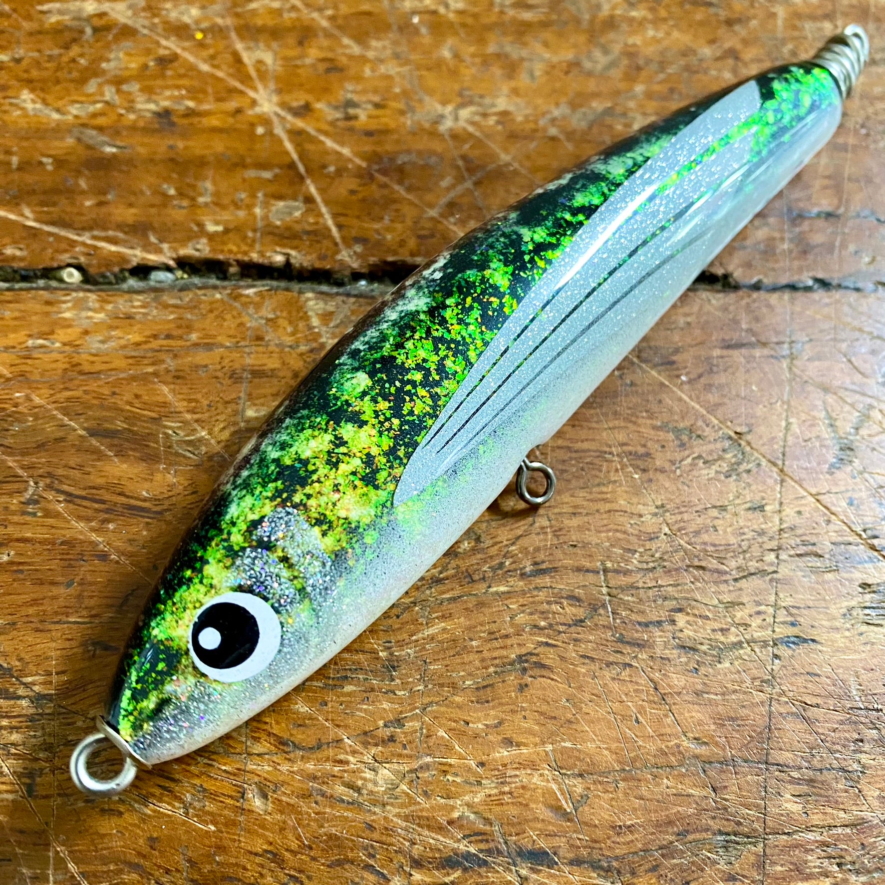 Reaction Lures S40 - 40g Sinking Stickbait Green Flake