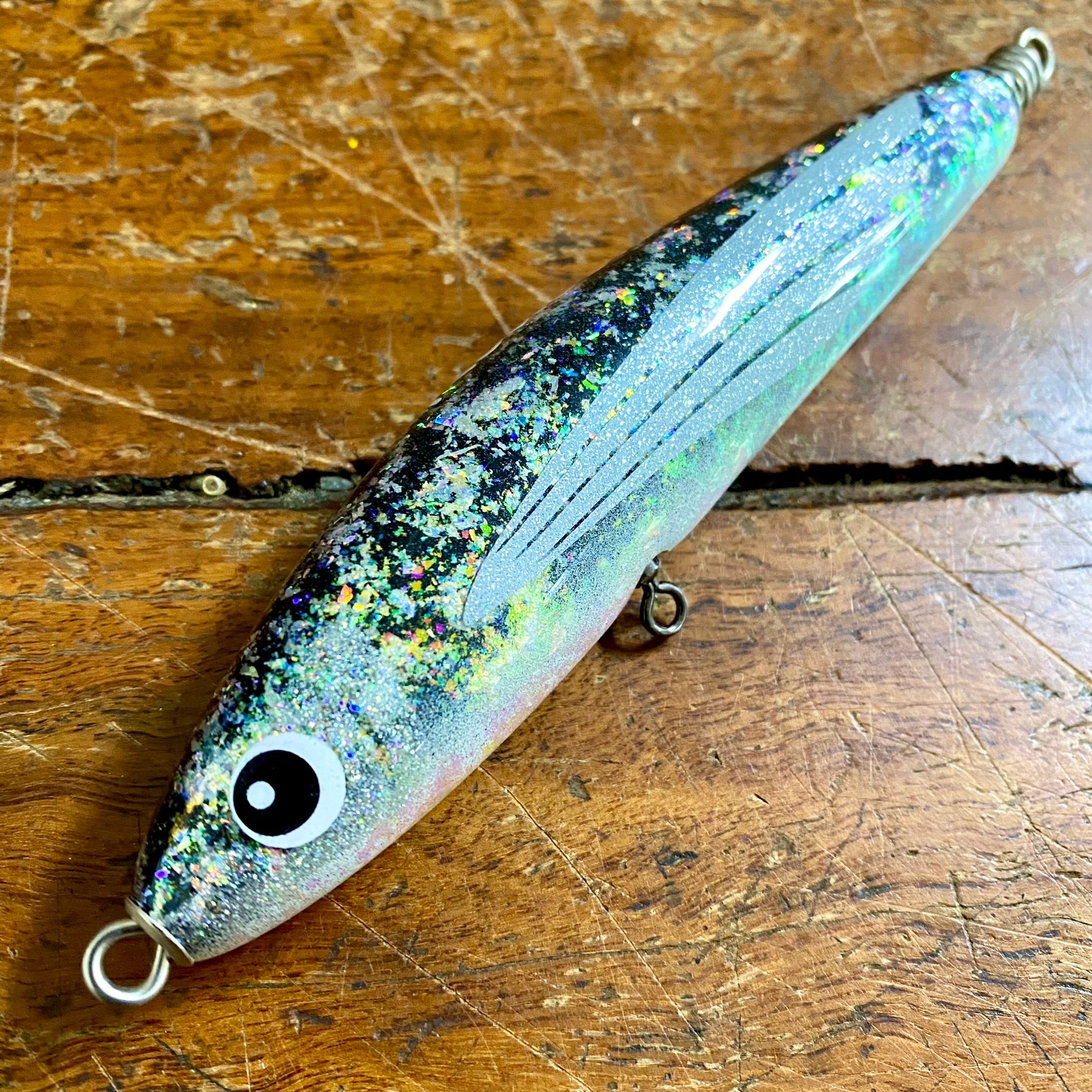 Reaction Lures S40 - 40g Sinking Stickbait Black Flake