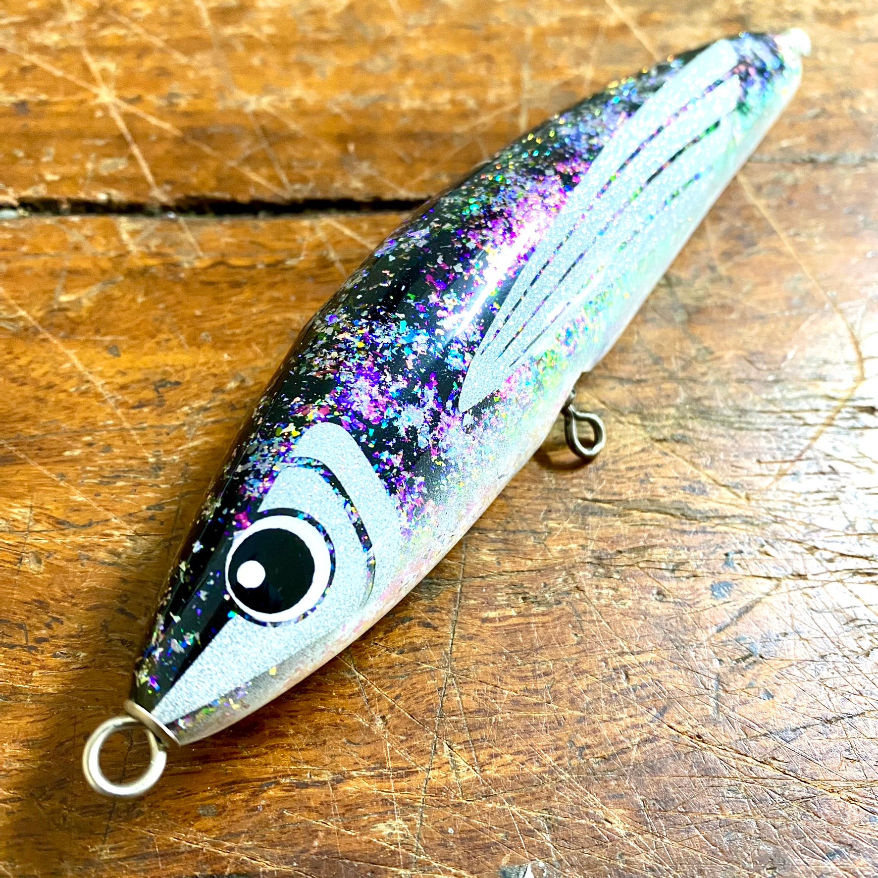 Reaction Lures S80 - 80g Sinking Stickbait Purple Flake