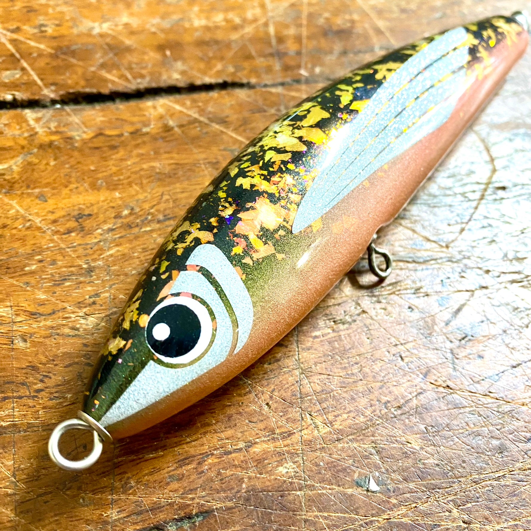 Reaction Lures S80 - 80g Sinking Stickbait Copper Flake
