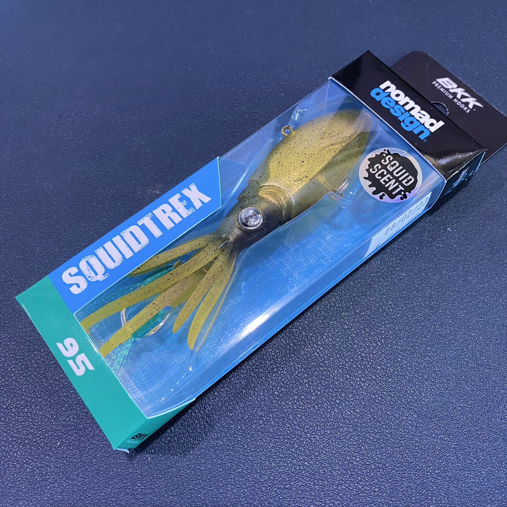Nomad Squidtrex 95 Vibe - 95mm 32gm GGG Green Gold Gizzy