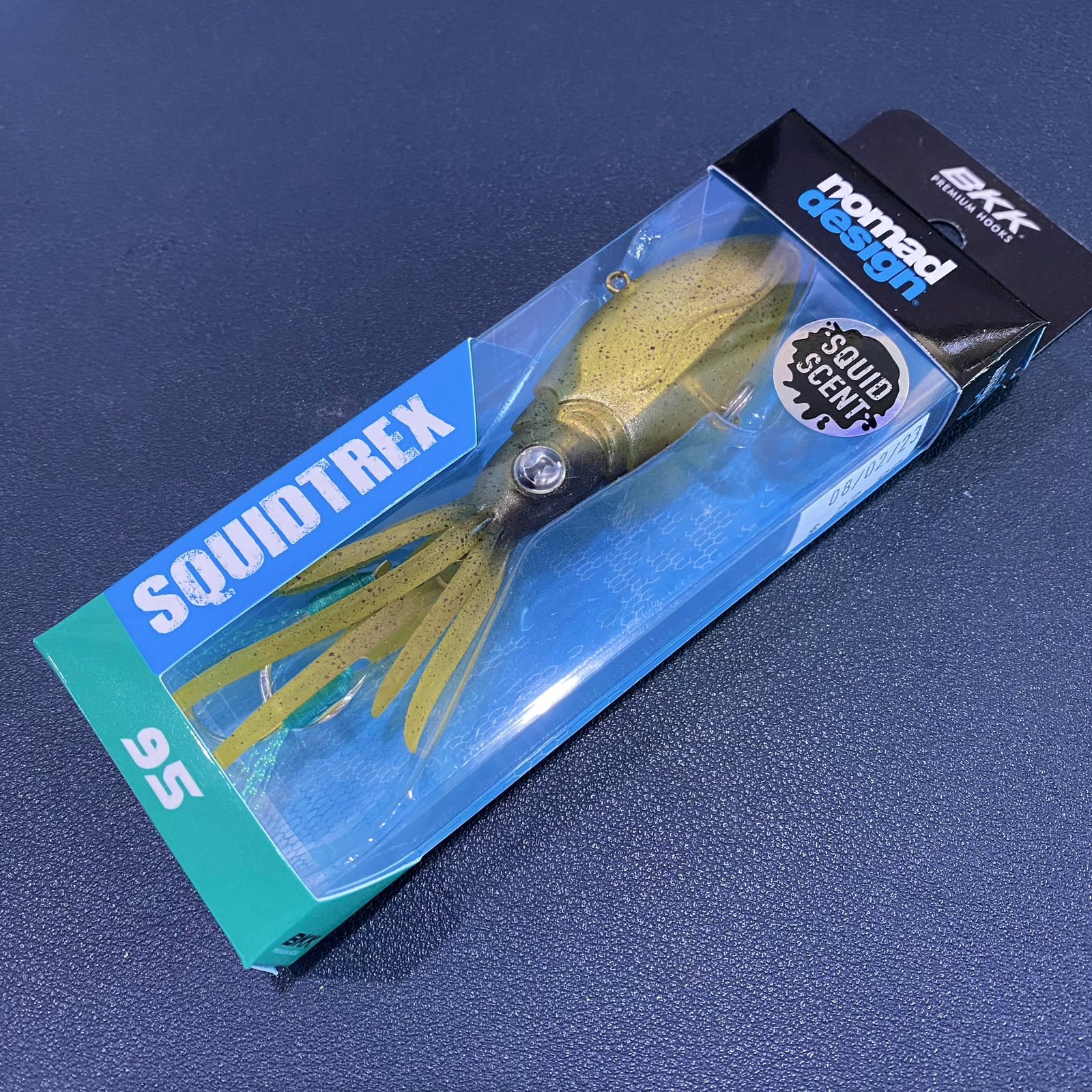 Nomad Squidtrex 95 Vibe - 95mm 32gm GGG Green Gold Gizzy