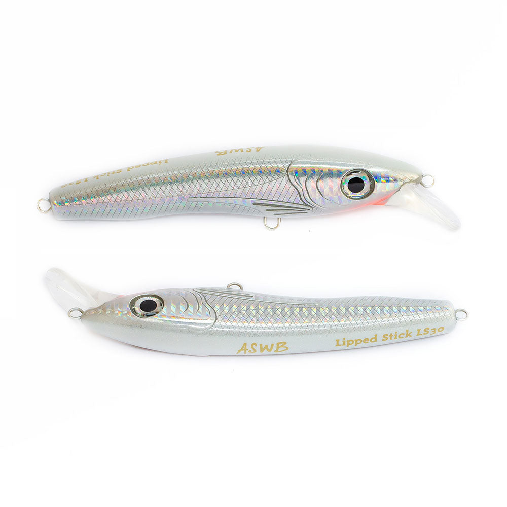 ASWB Lipped Stick 30 LS30 M Series White Bait Floating Lure 30g 130mm