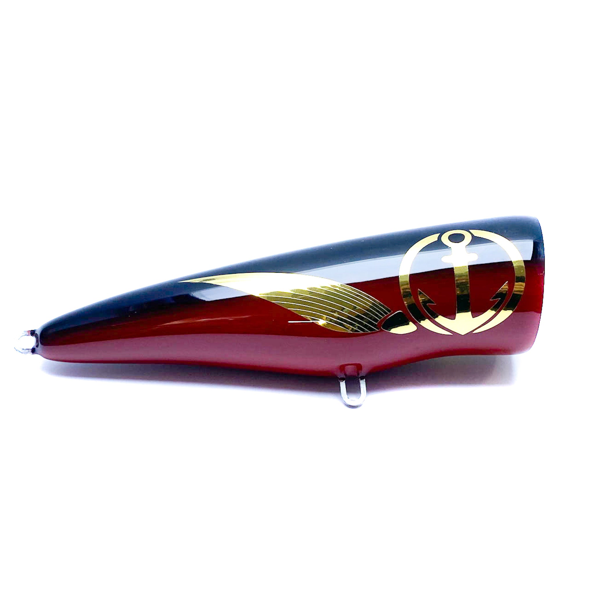 Load Lures Geet Seeker 180F Popper Vader Gold Foil