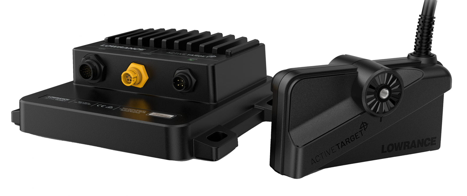 Lowrance Active Target Live Sonar Transducer and Black Box