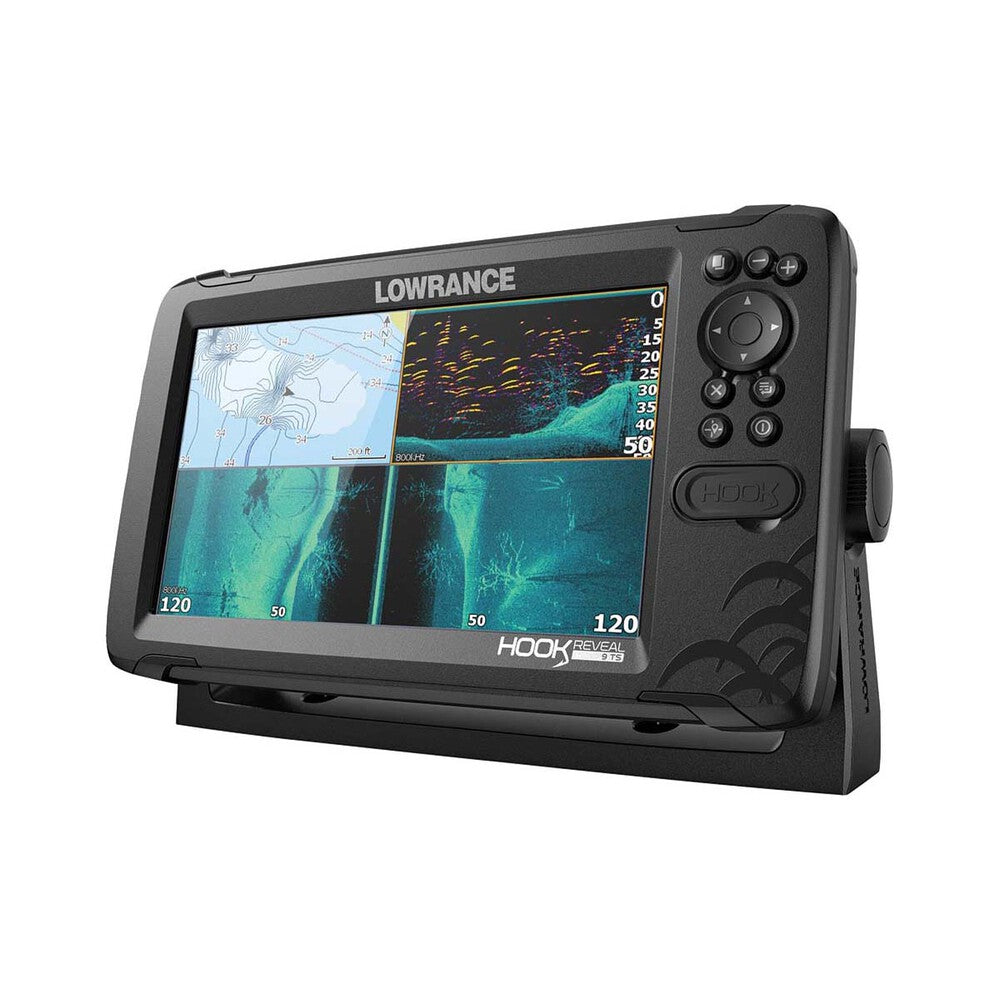 Lowrance Hook Reveal 9 Triple Shot Combo - Compleat Angler Nedlands Pro  Tackle