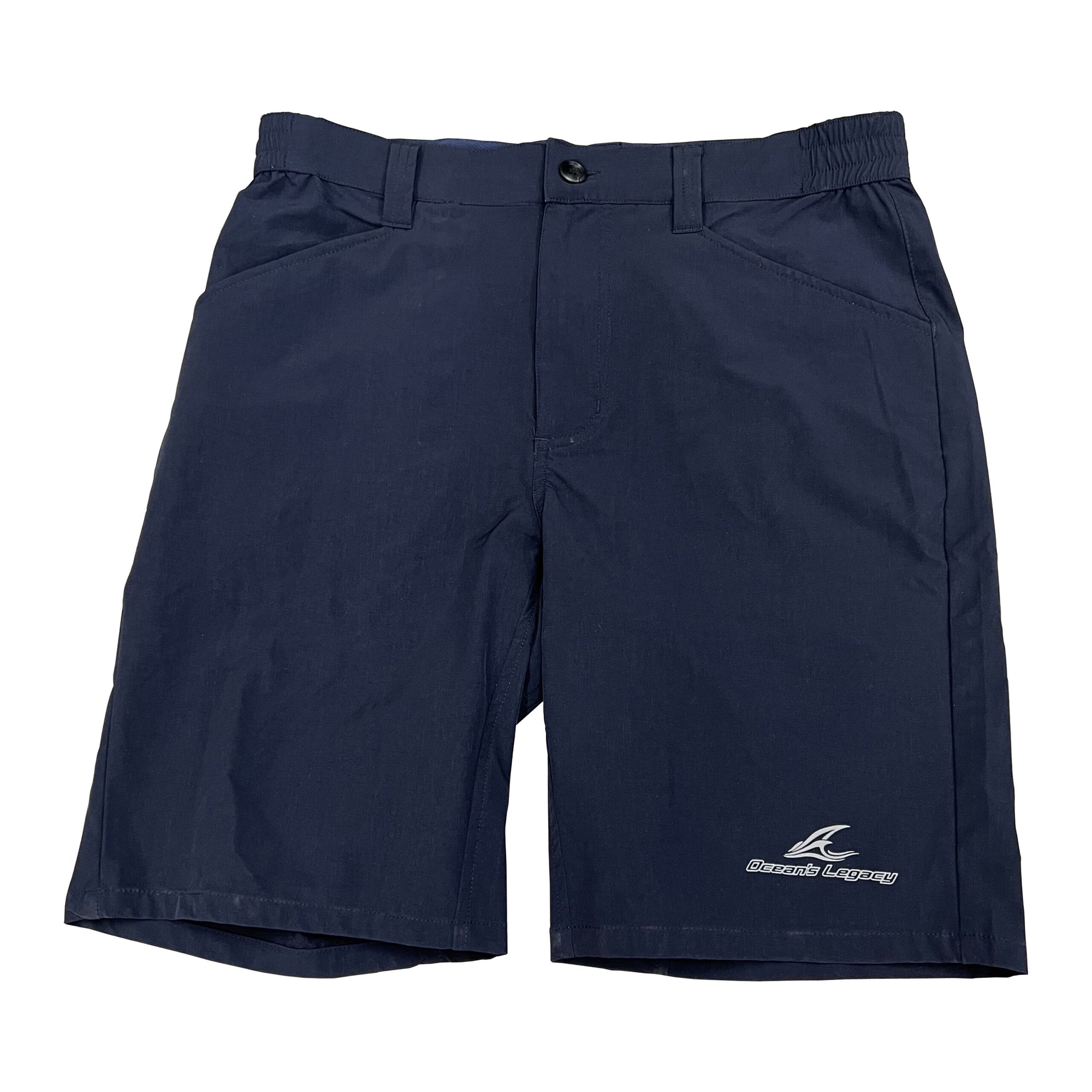 Oceans Legacy Premium Flex Dry Shorts Navy Blue
