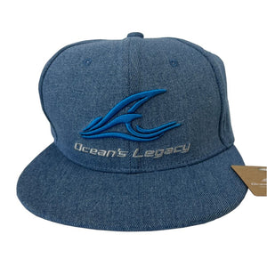 Oceans Legacy Denim Cap Blue