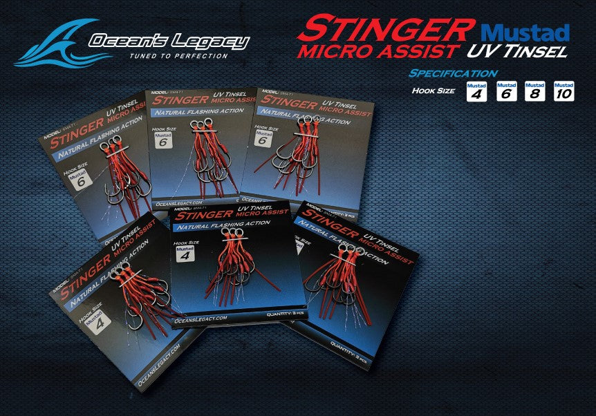 Oceans Legacy Stinger Micro Assist Hooks