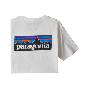 Patagonia P-6 Logo Organic T-Shirt White