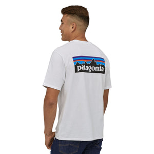 Patagonia P-6 Logo Responsibili-Tee White Back