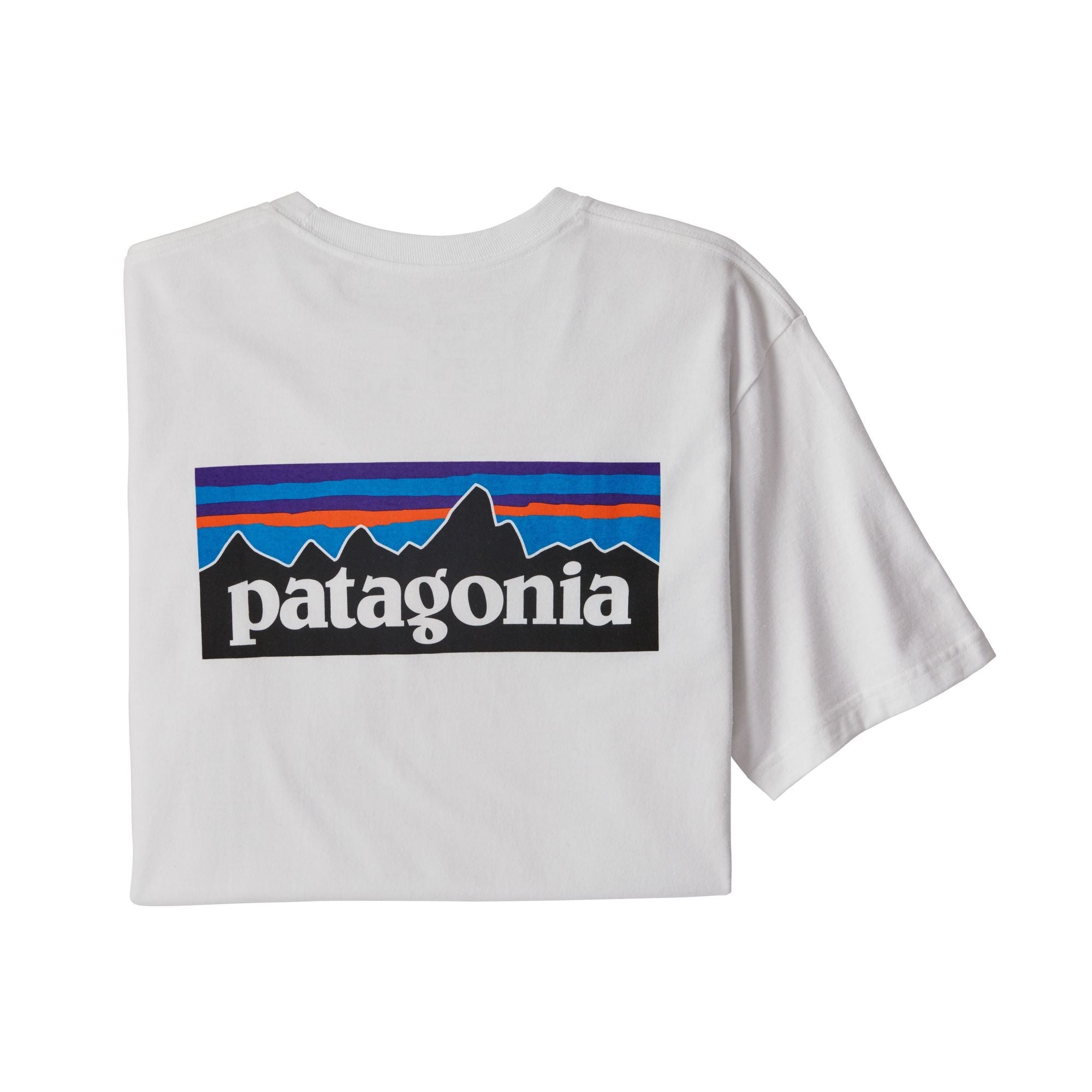 Patagonia P-6 Logo Responsibili-Tee White 