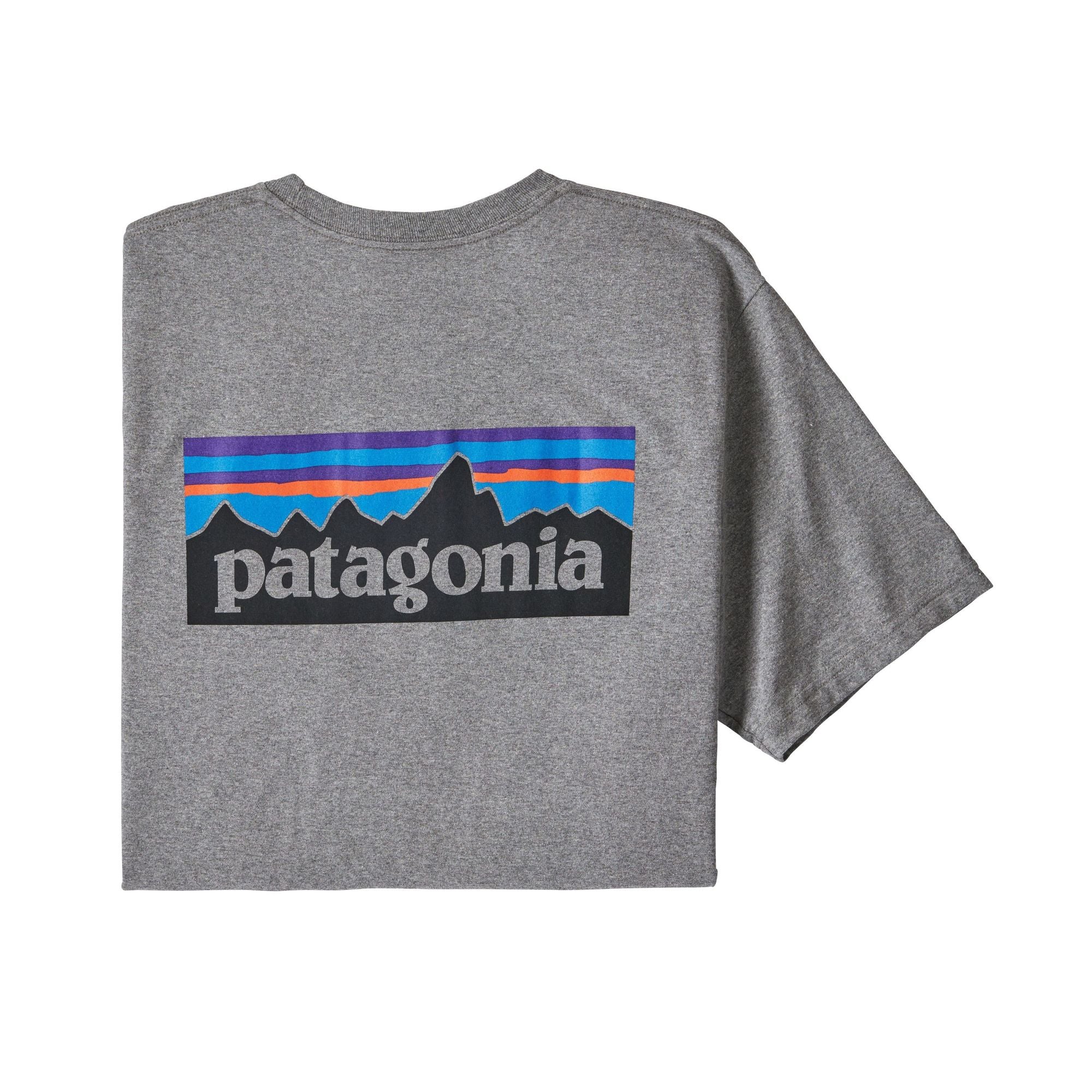 Patagonia P-6 Responsibili-Tee Gravel Heather