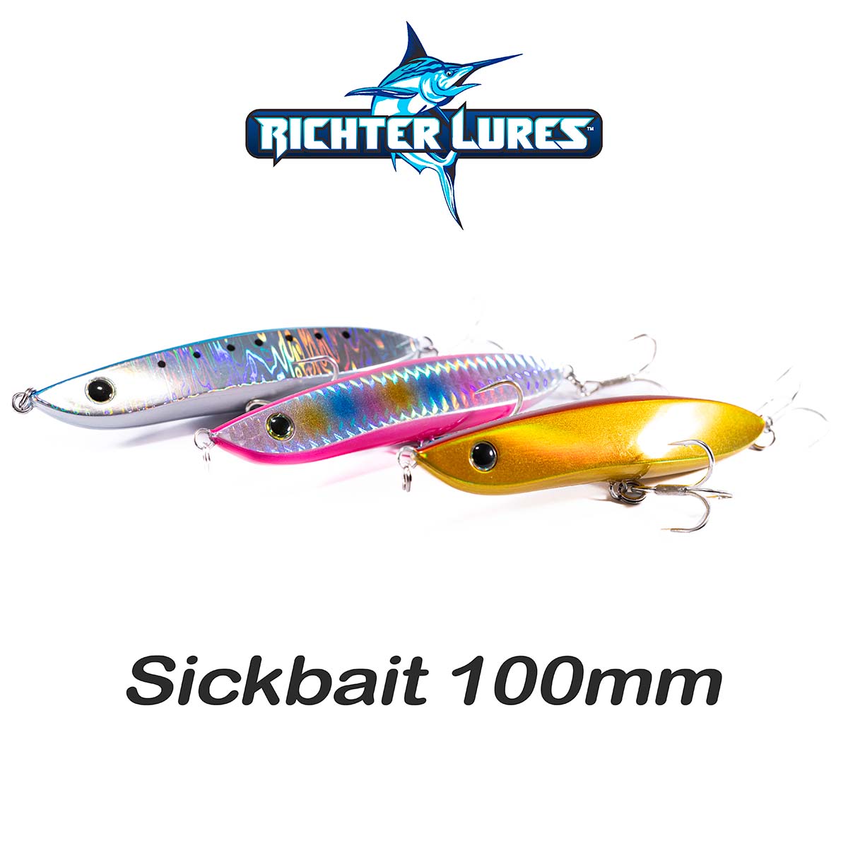Richter Sickbait 100mm 30g Sinking Stickbait Lure