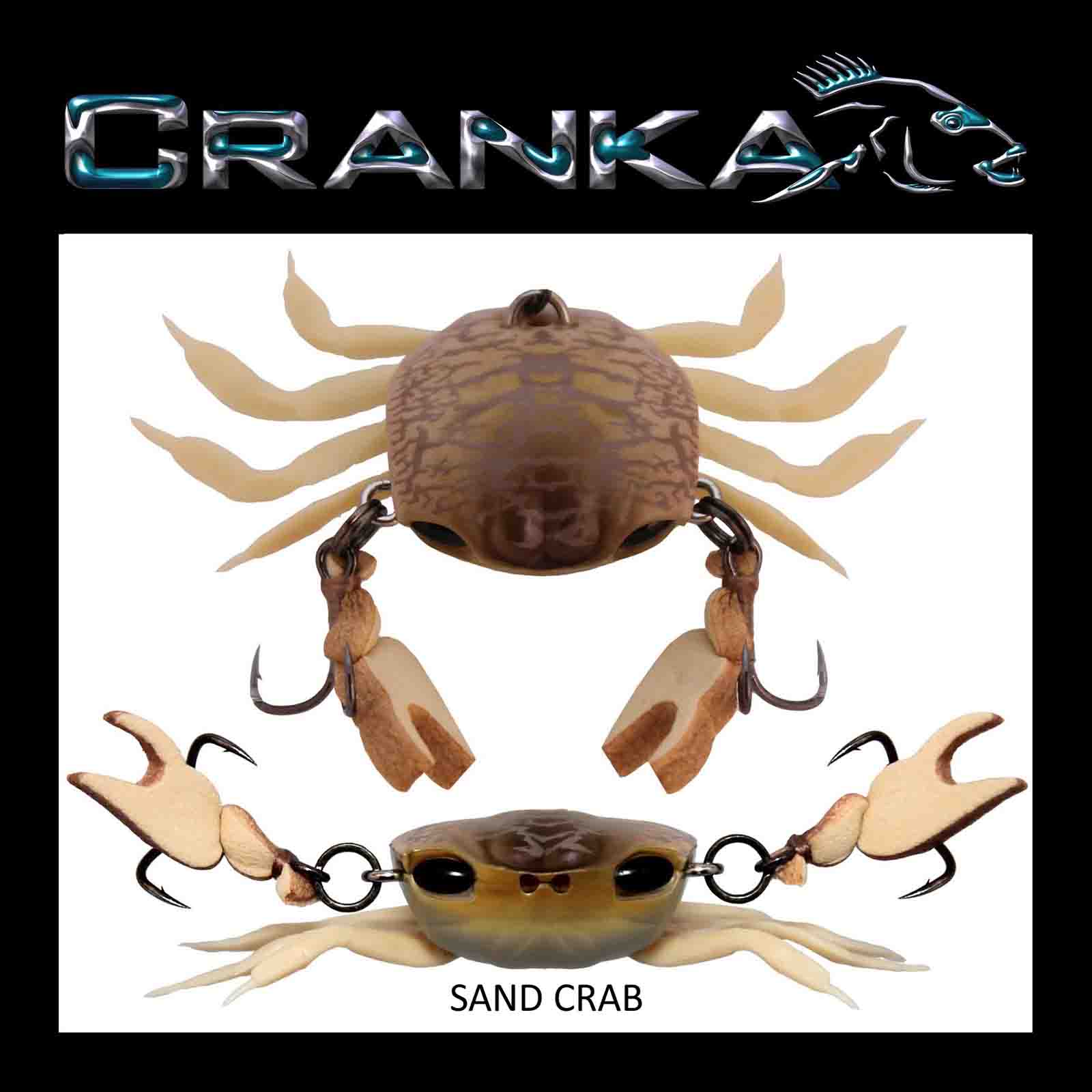 Cranka Crab 50mm 3.9g Light - Compleat Angler Nedlands