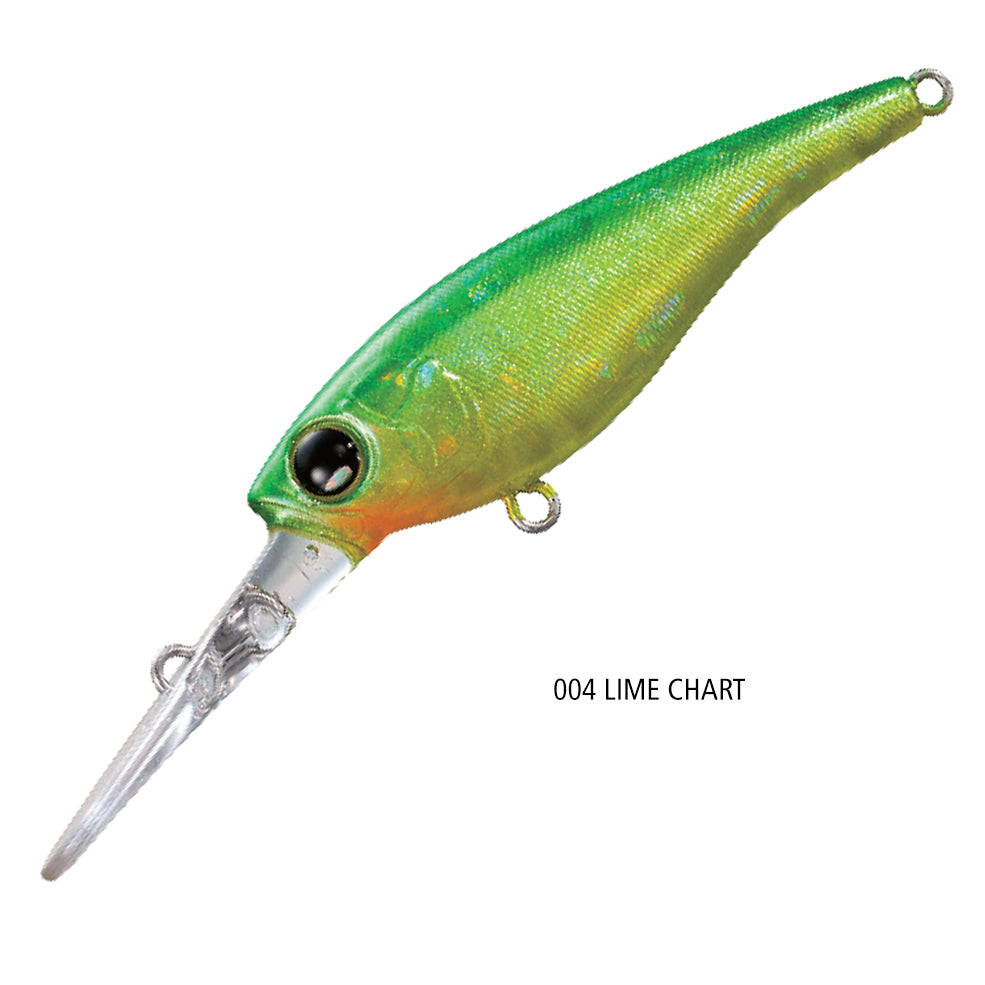 Shimano Bantam Pavlo Shad 52SP 004 Lime Chart