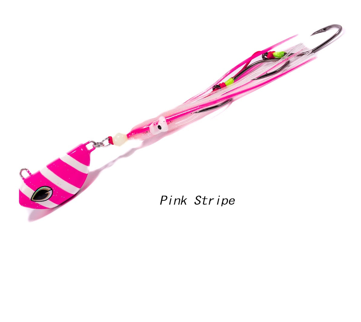 Snapbait Triple Threat Hybrid Bait Jig Pink Stripe
