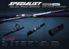 Oceans Legacy Long Cast Specialist Black Edition Casting Rod