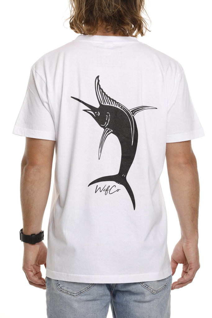 West Coast Fishing Co Black Marlin Short Sleeve Tshirt