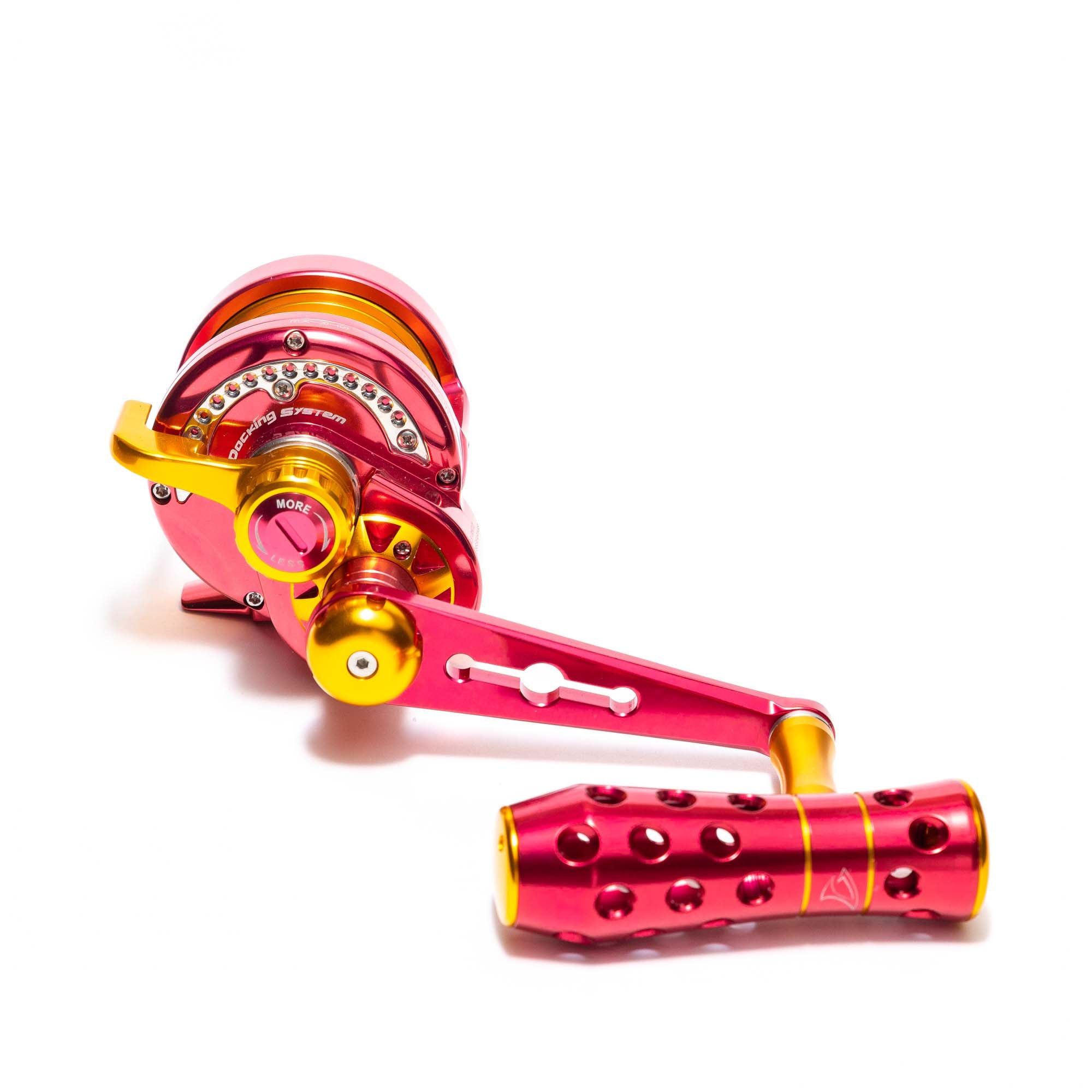 Jigging Master Powerspell PE3 Right Handed Red Gold