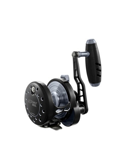 Maxel Rage 80 Black / Light Grey Slow pitch jigging reel