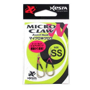XESTA MICRO CLAW ASSIST HOOK Saltwater Fishing 