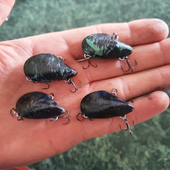 Blue Lip Baits Micro Mussel Light 2.9g - Compleat Angler Nedlands Pro Tackle