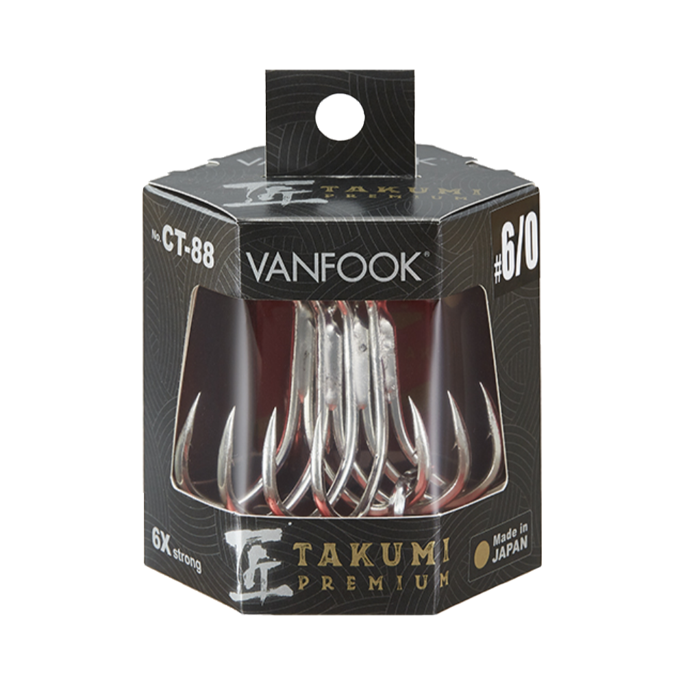 Van Fook Vanfook Takumi Premium Treble Hook CT-88