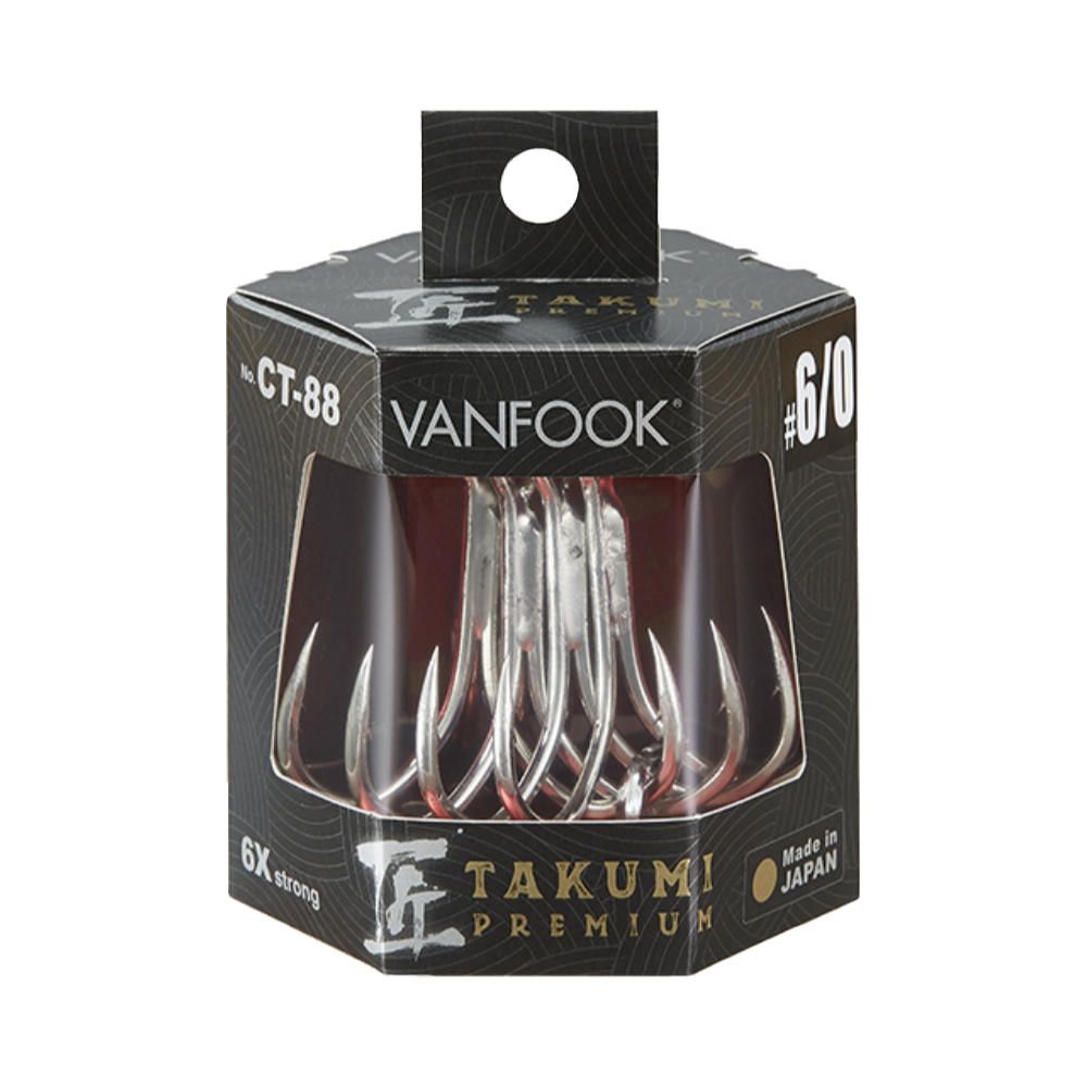 Vanfook Takumi Premium Treble Hook CT-88
