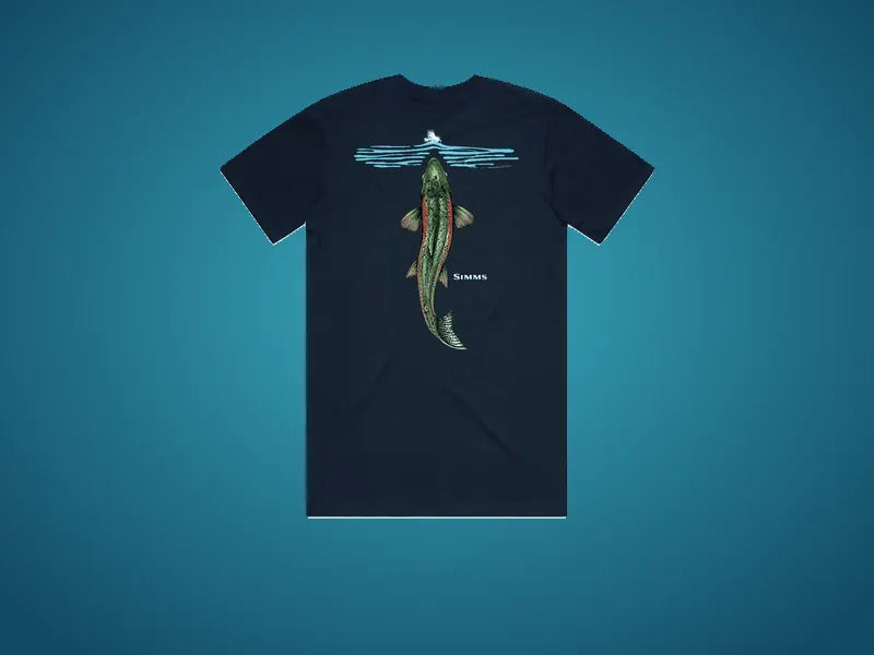 Simms trout graphic fishing t-shirt