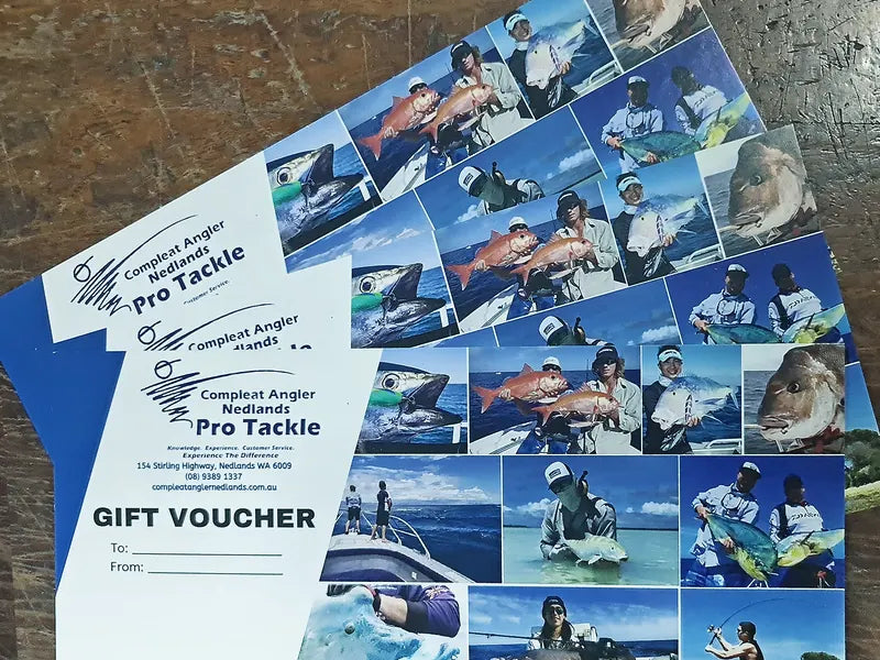 Compleat Angler Nedlands gift vouchers